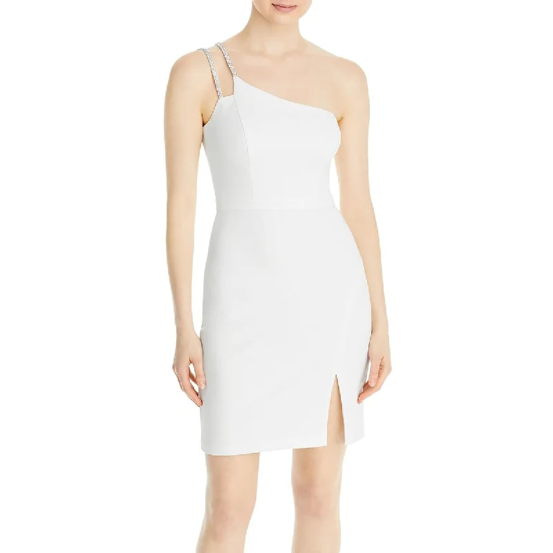 Aqua Womens Embellished One Shoulder Cocktail and Party Dress Rugged Women's Outdoor Aqua Womens Embellished One Shoulder Cocktail and Party Dress Rugged Women's Outdoor