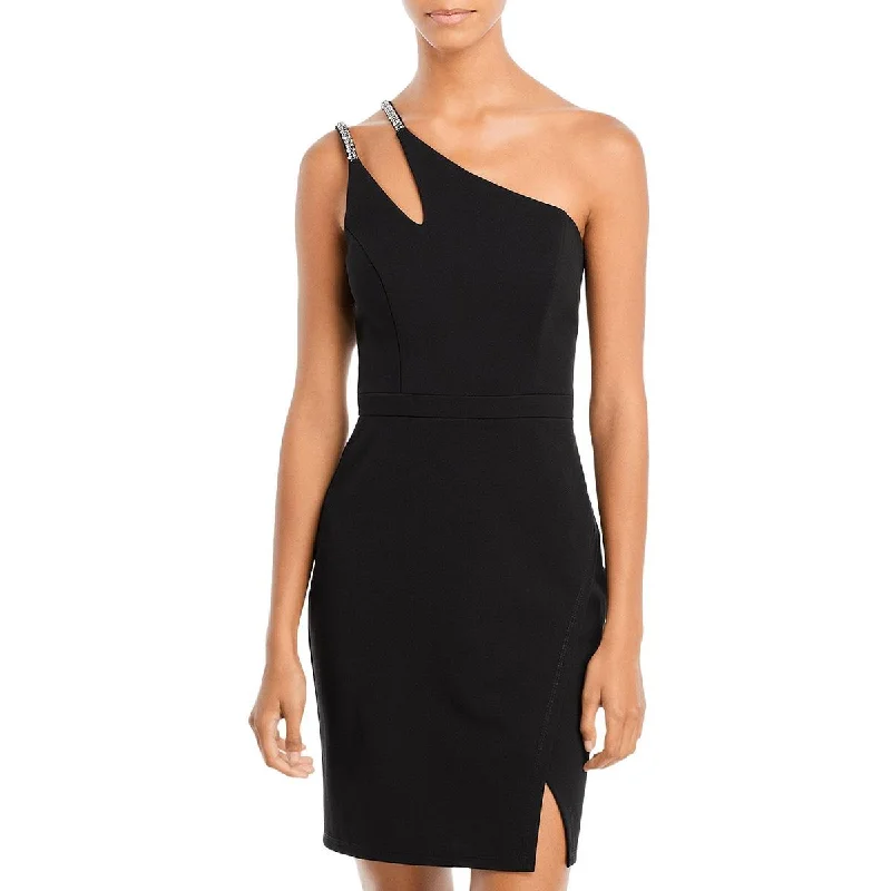 Aqua Womens Panel Mini Cocktail and Party Dress Stylish Women's Tropical 