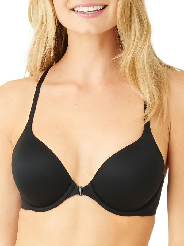 b.tempt'd by Wacoal Women's Future Foundations Front-Close Racerback Bra Trendy Women's Oversized