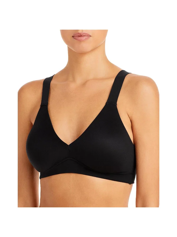 Bra-Llelujah! Womens Lightly Lined Wireless Bralette Dapper Women's Bow - adorned