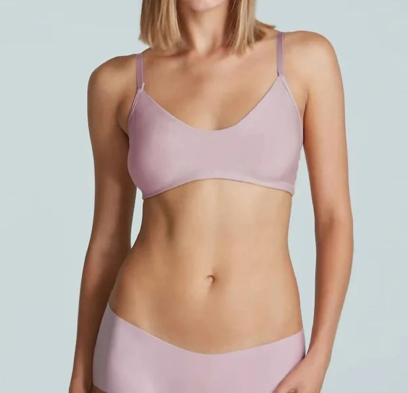 Butter Bralette In Mauve Contemporary 