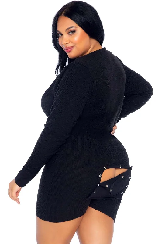 Cheeky Snap Bottom Romper Confident Women's High - fashion
