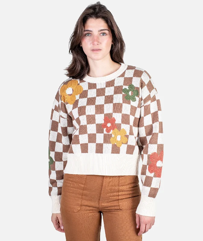 Crescent Sweater - Tan Cashmere