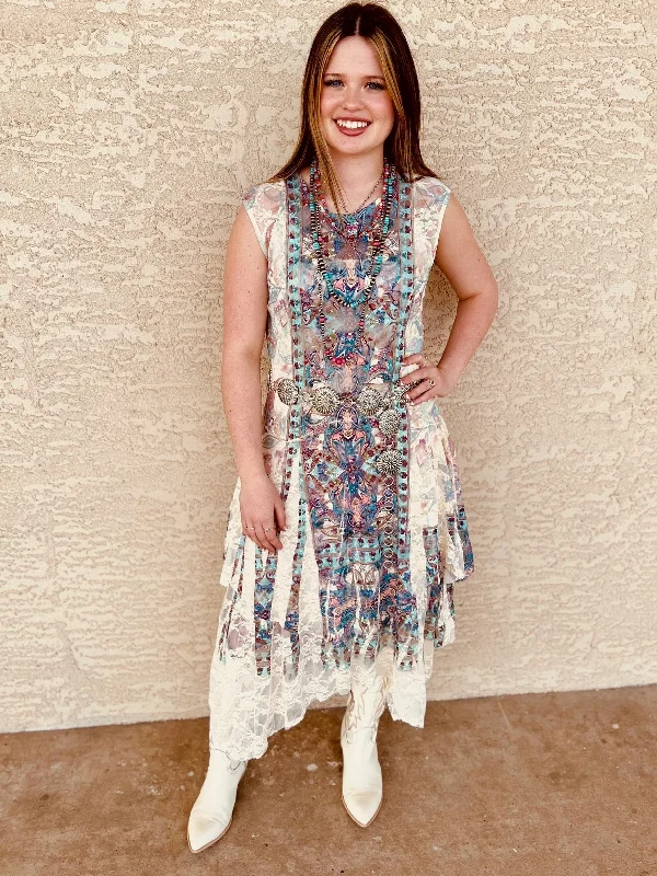 Dancing in the Rain Dress Practical Women's Multi - 