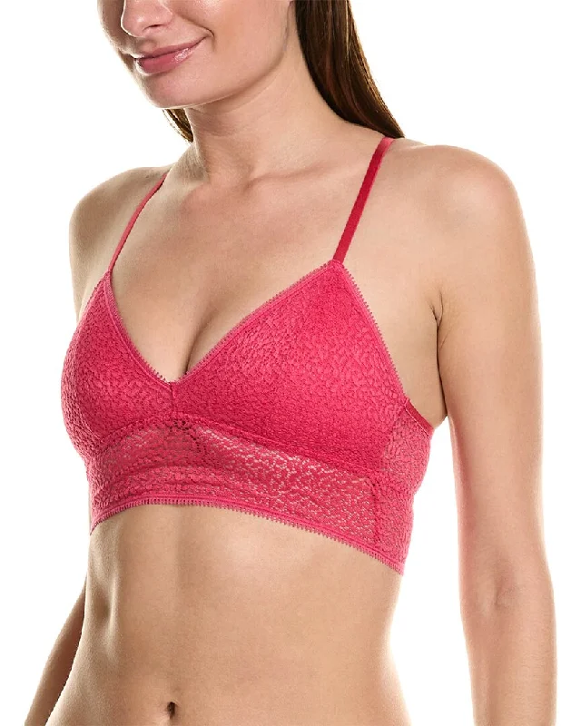 DKNY Modern Lace Racerback Bralette Refined Women's Classic 