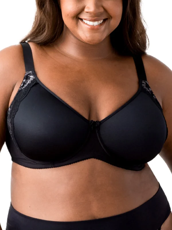 Elila Women's Raya Smooth Lace Spacer Bra Country