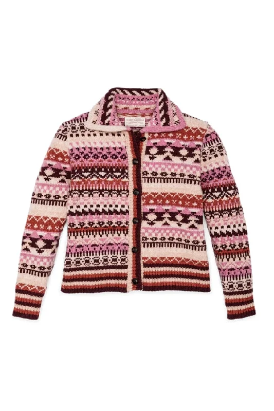 FILSON Fairisle Cardigan Modern Women's Tech