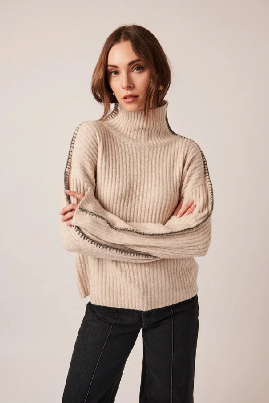LINE Trinity Sweater Earthy Women's Hemp - based