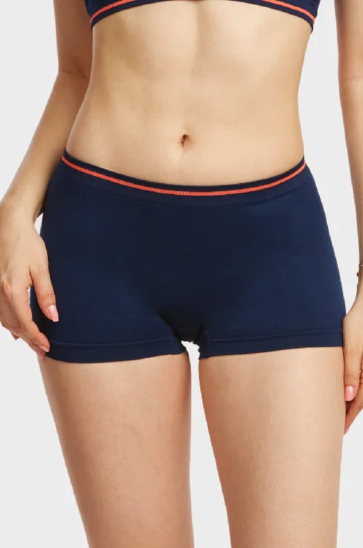 SOFRA LADIES SEAMLESS BOYSHORT PANTY (LP0239SB) Trendy Women's Oversized