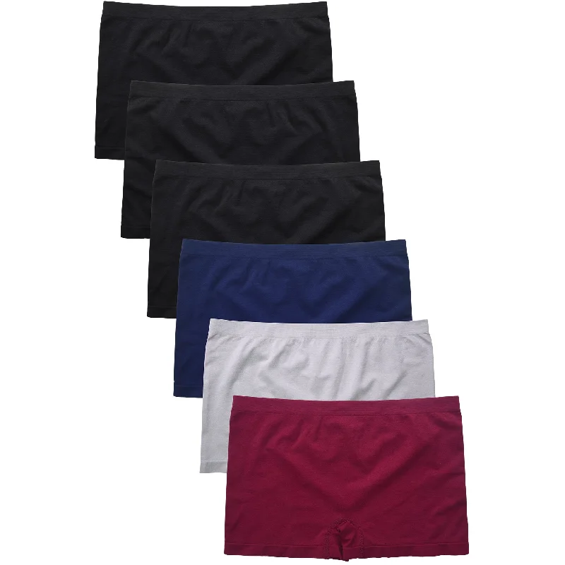 SOFRA LADIES SEAMLESS BOYSHORTS PANTY (LP0260SBX) Compression