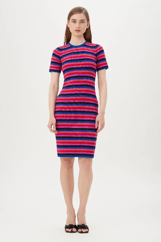 Nijinski Sweater Dress Polished Women's Silk