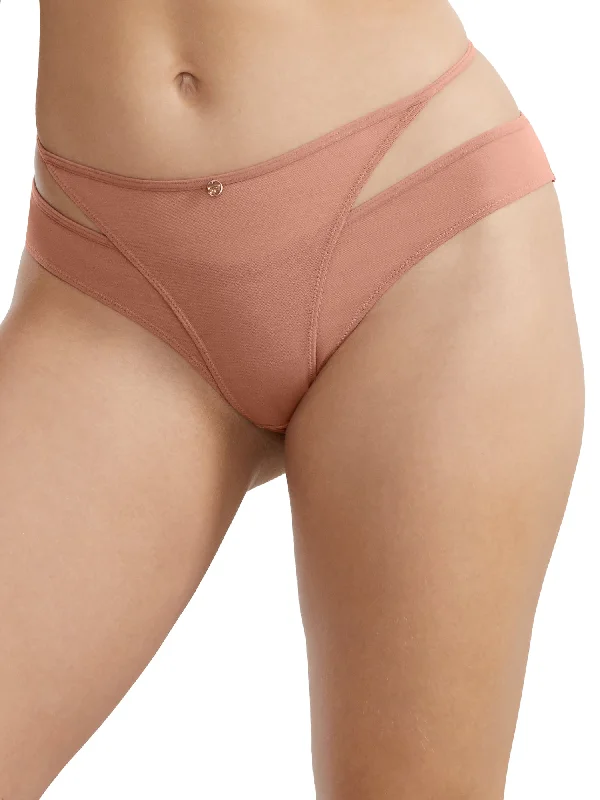 Scantilly by Curvy Kate Women's Peep Show Brazilian Scandinavian