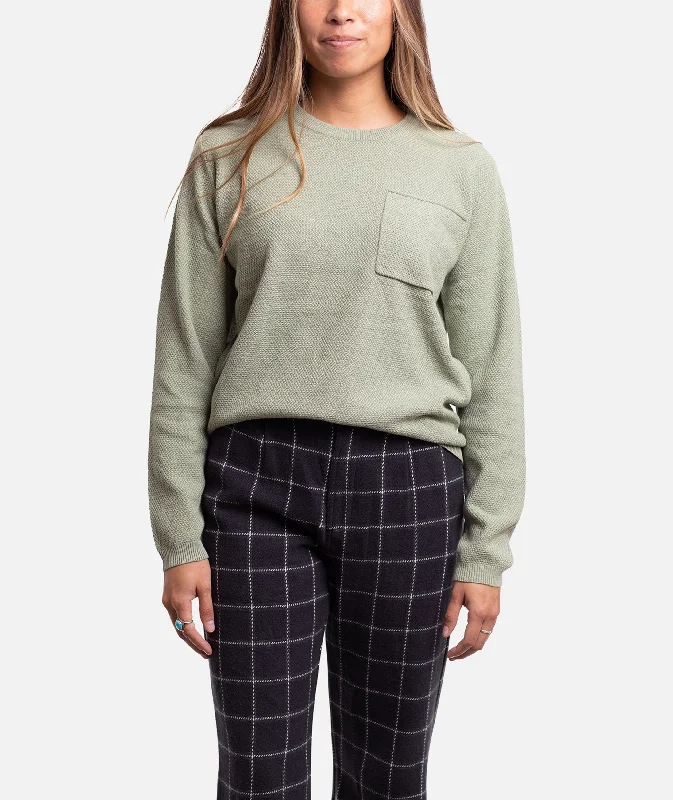 Seaway Sweater - Sage Green Sporty Women's Tennis