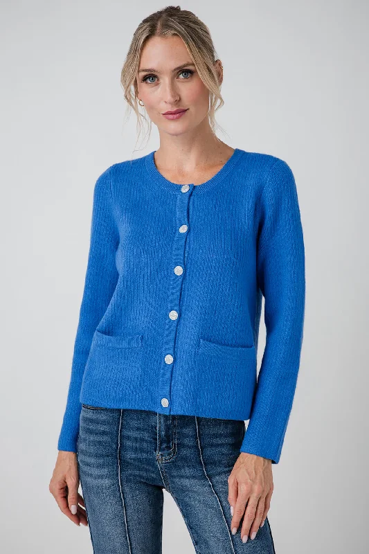 Skies Are Blue Button Down Cardigan Business