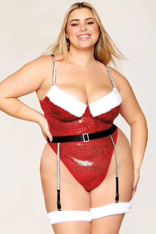 Sparkle Santa Teddy & Garterbelt Casual Women's Japanese 