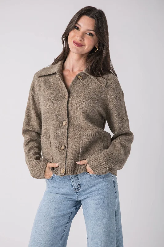Thread and Supply Delphine Cardigan Sophisticated Women's Tailored