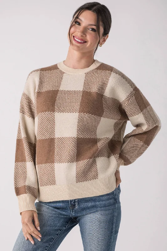 Z Supply Check You Later Sweater Monochromatic All - in - one