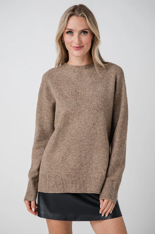 Z Supply Gia Crewneck Sweater Earthy Women's 