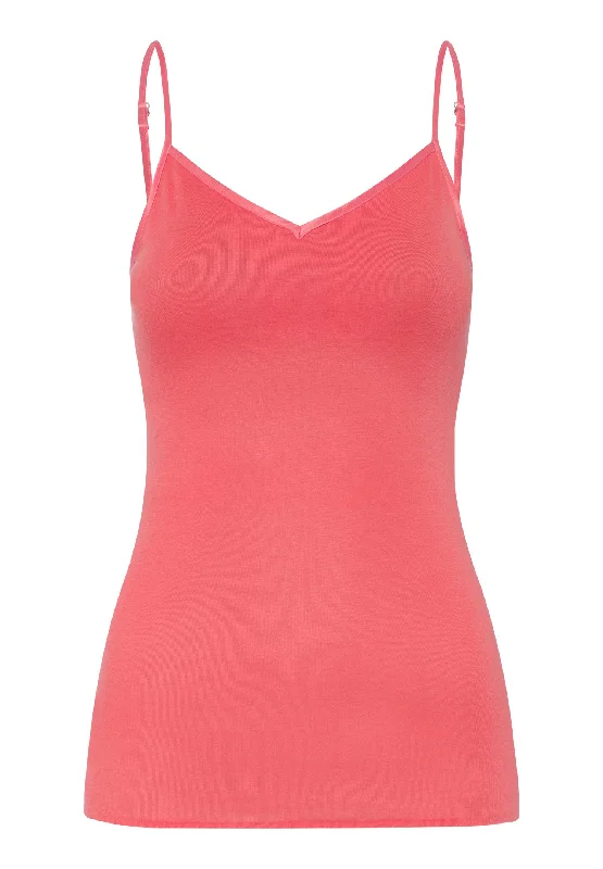 Cotton Seamless Padded Cotton Camisole | Porcelain Rose 71605-2309 Stylish Women's Neon