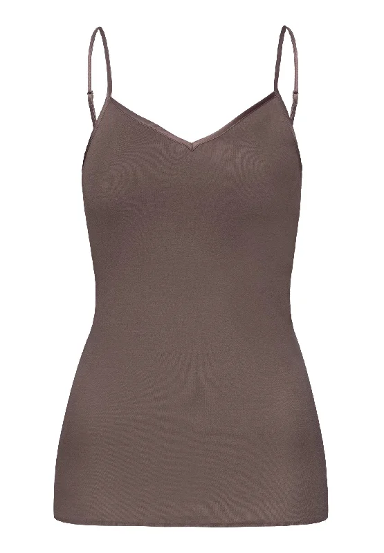Cotton Seamless Padded Cotton Camisole | Stonewash 71605-2756 Disco