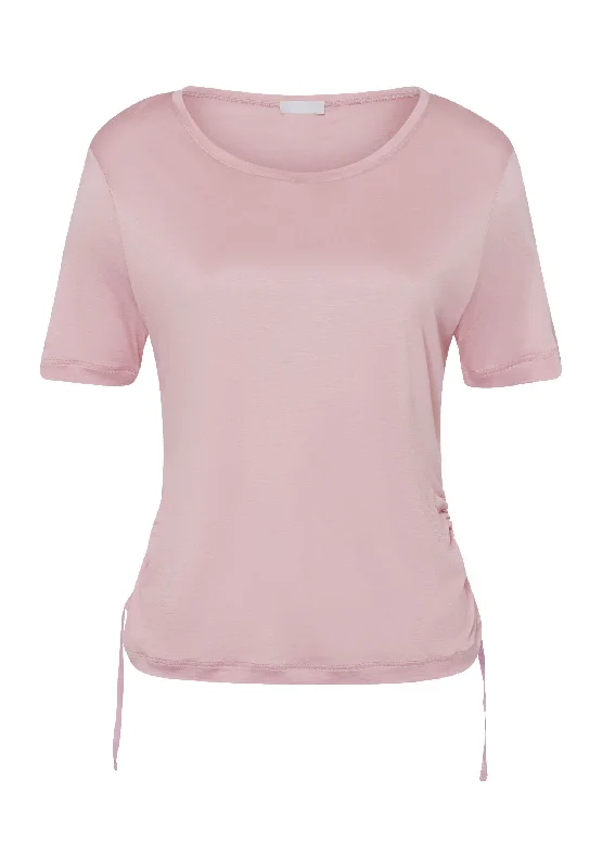 Lou Flowy Top With Side Ruching | Pale Pink 78985-1387 Earthy Women's 