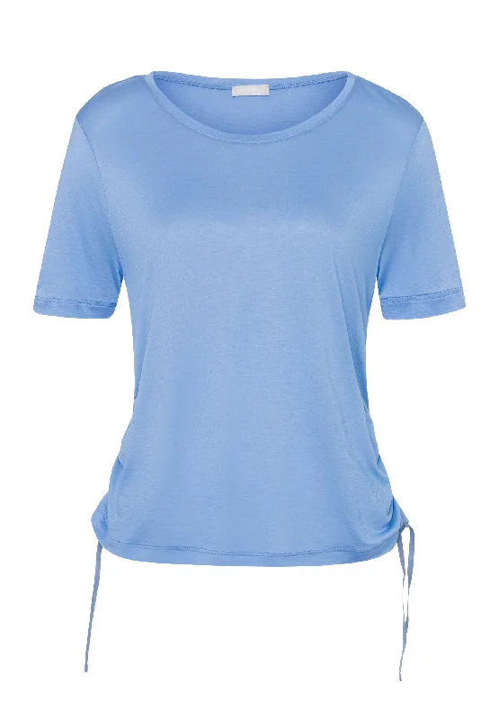 Lou Flowy Top With Side Ruching | Azurine 78985-2596 Vacation