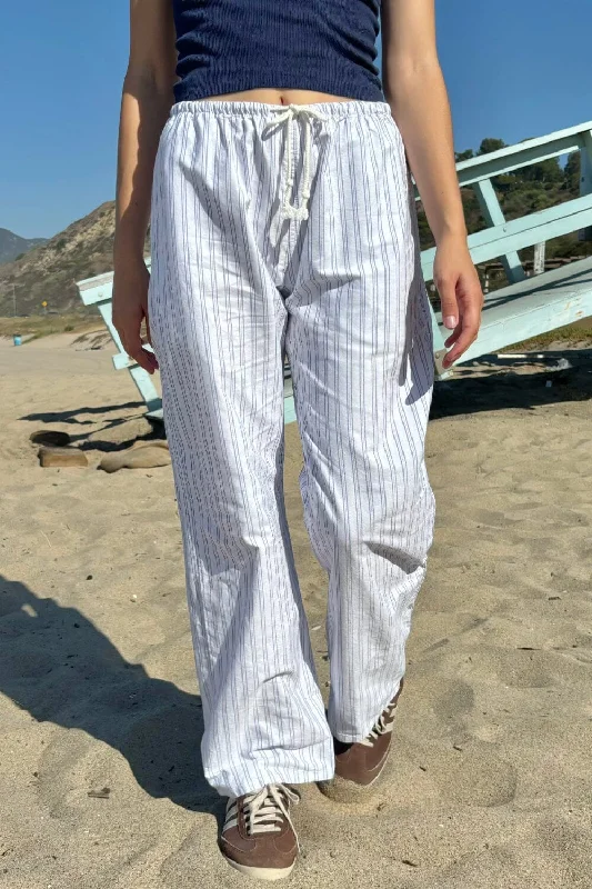 Anastasia Striped Sweatpants Luxurious Women's High -  end
