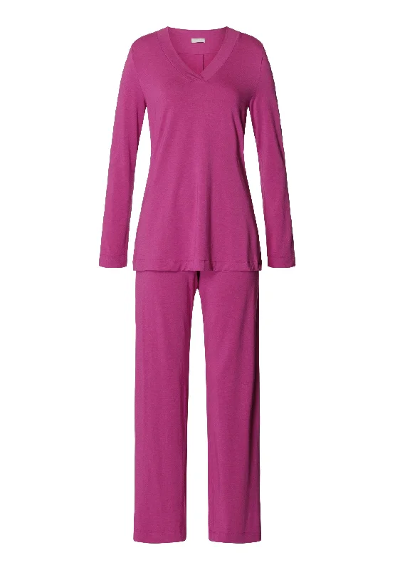 Champagne V-Neck Pajama Set | Very Berry 76704-1370 garde