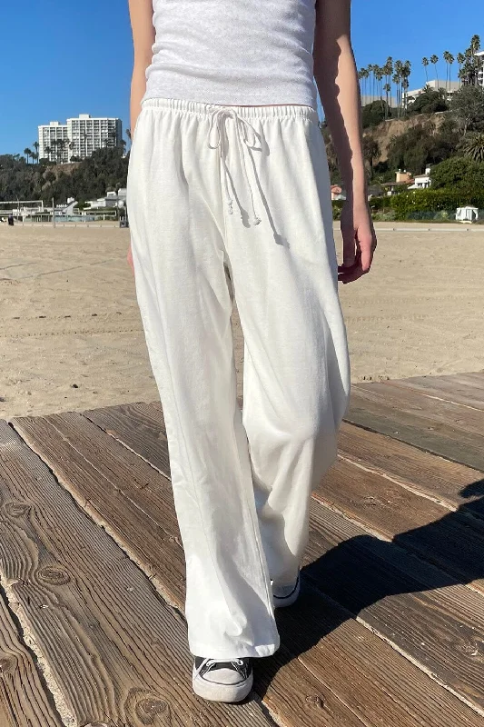 Autumn Tie Sweatpants Youthful Women's Pop