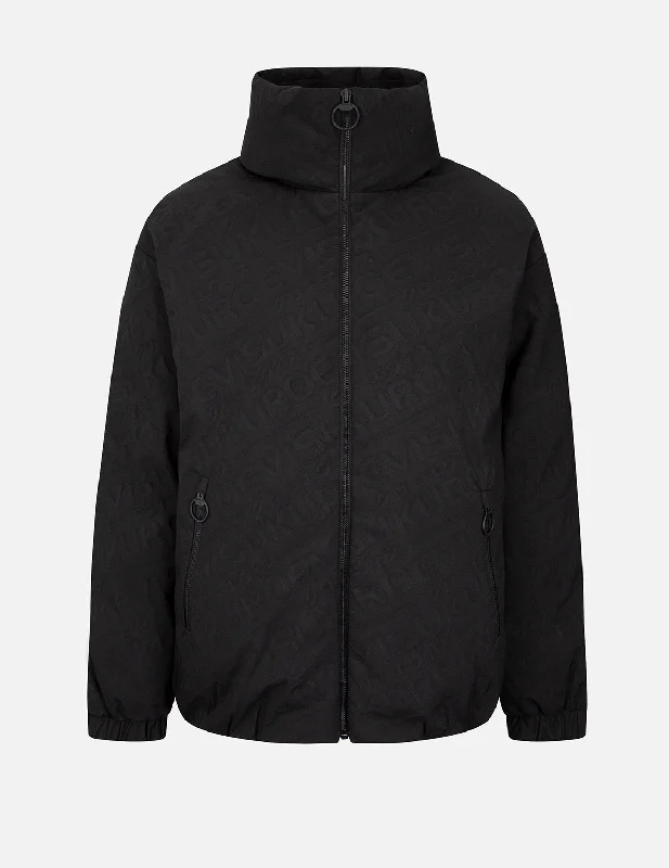 Embossed Monogram Down Jacket Dynamic Women's High - energy
