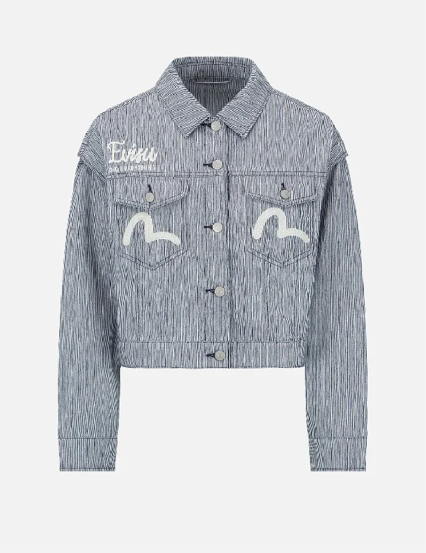 Godhead Label Print Dobby Jacket Contemporary 