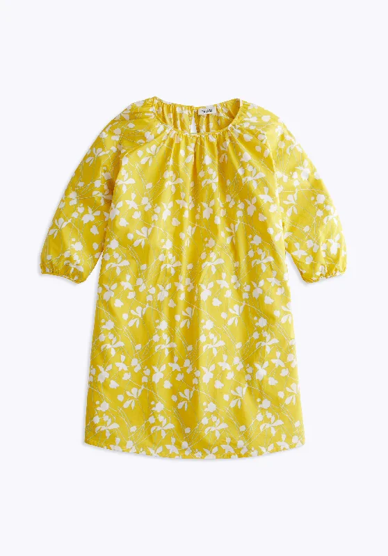 Lily Night Dress in Sunshine Floral Elegant Women's Formal 