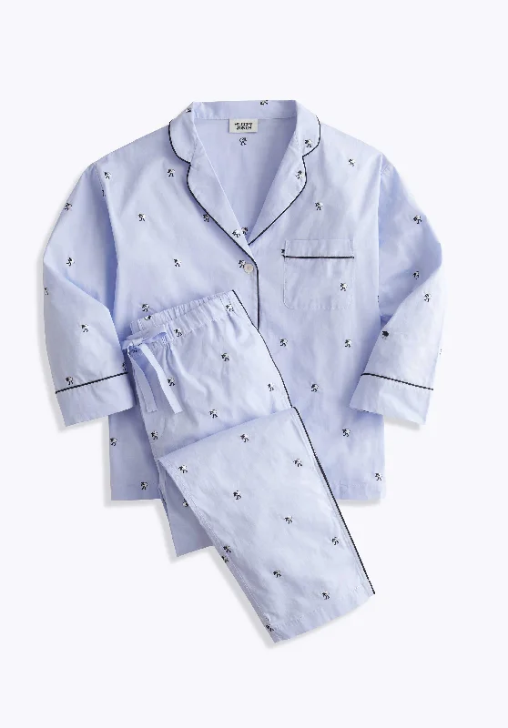 Marina Pajama Set in Black Sheep Sustainable Organic