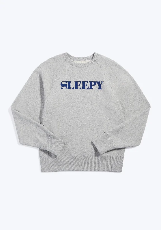 Logo Sweatshirt in Heather Grey Casual Women's Japanese 