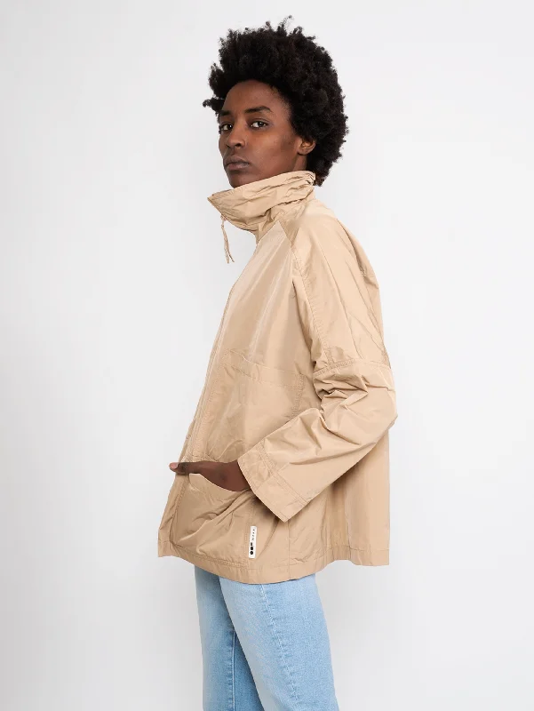 Giubbino con Tasche Applicate Beige Trendy Women's 