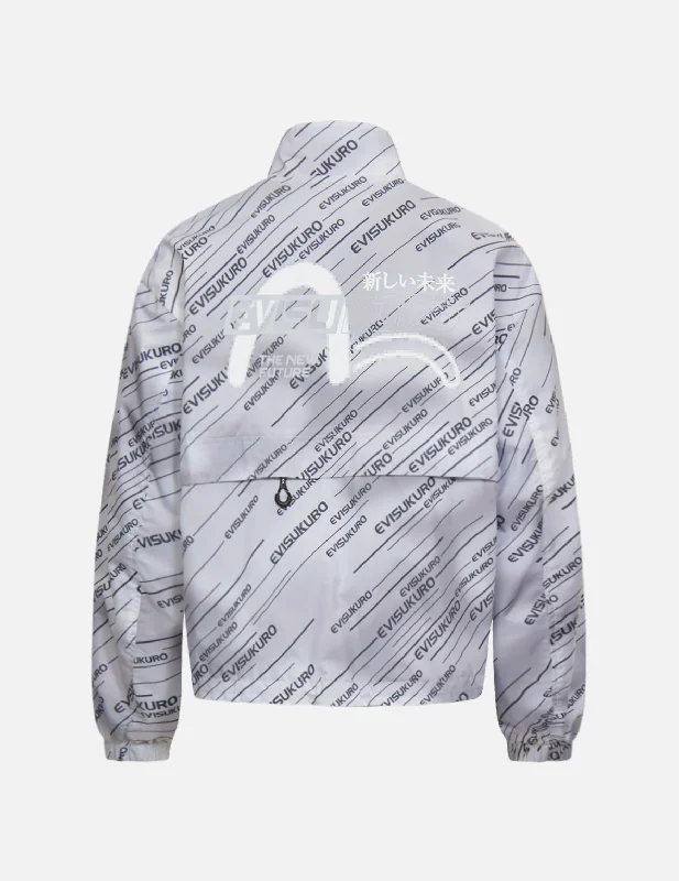Packable Reversible Windbreaker Jacket Streetwear Style for 