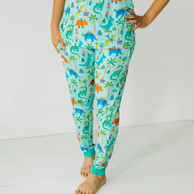 Prehistoric Party Women's Pajama Pants Elegant Women's Formal 