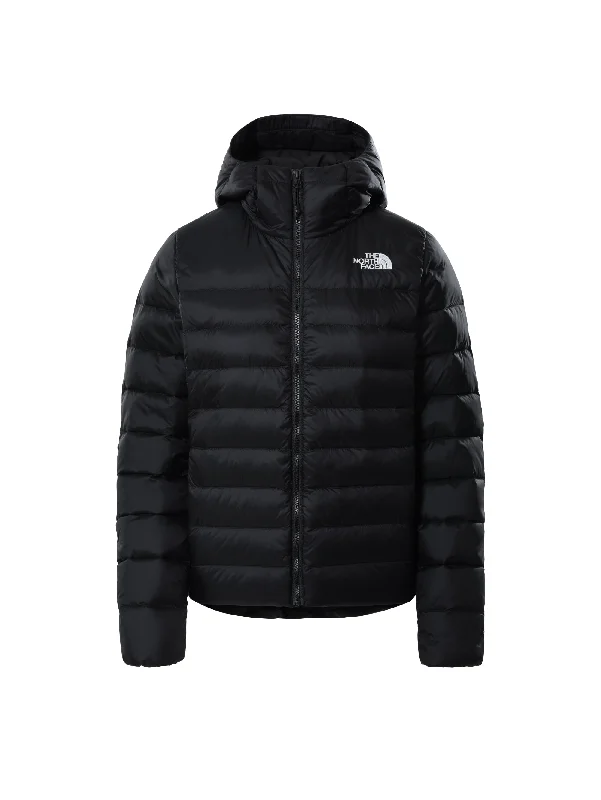 Giacca con Cappuccio in Piumino Nero Modern Women's 