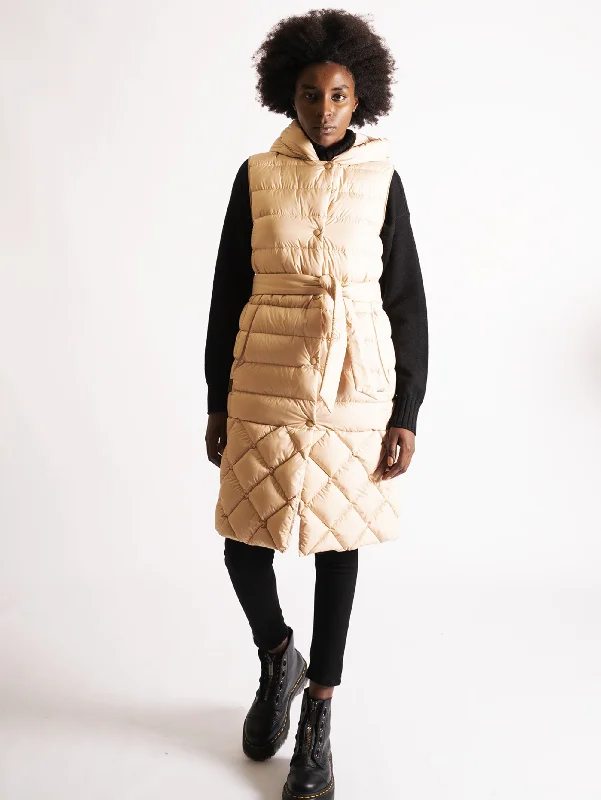 Gilet con Cappuccio Oil Dapper Women's Bow - adorned
