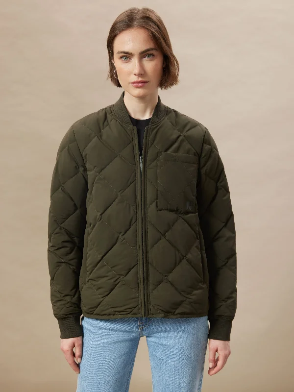 The Skyline Reversible Bomber in Rosin Dynamic Women's High - energy