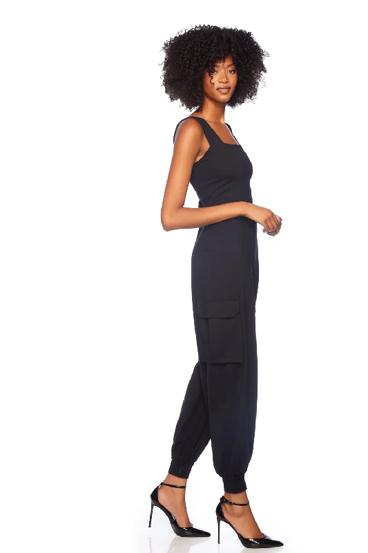 cargo wide strap jumpsuit Refined Women's Classic 