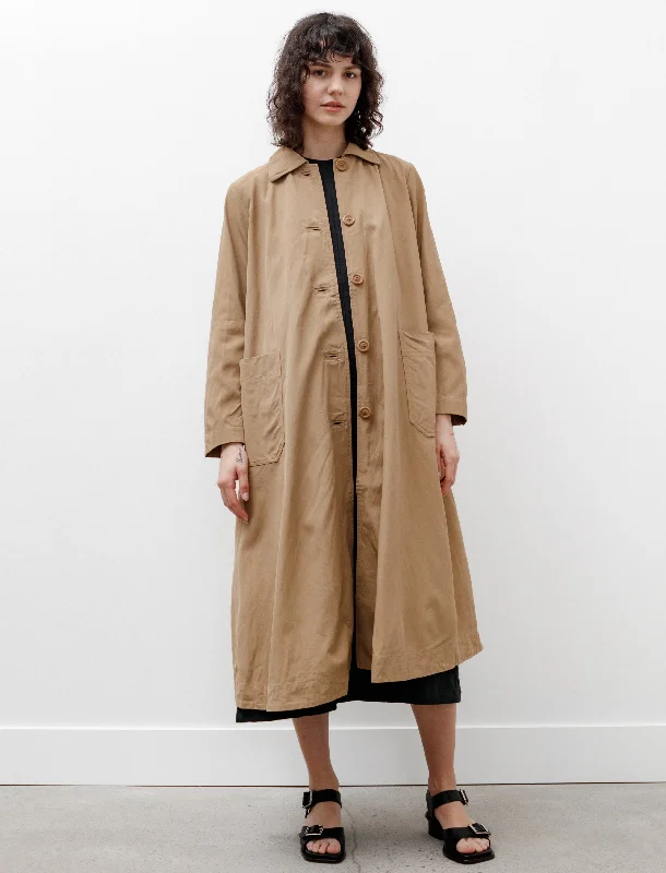 Isabelle Coat Crepey Sand Confident Women's Power