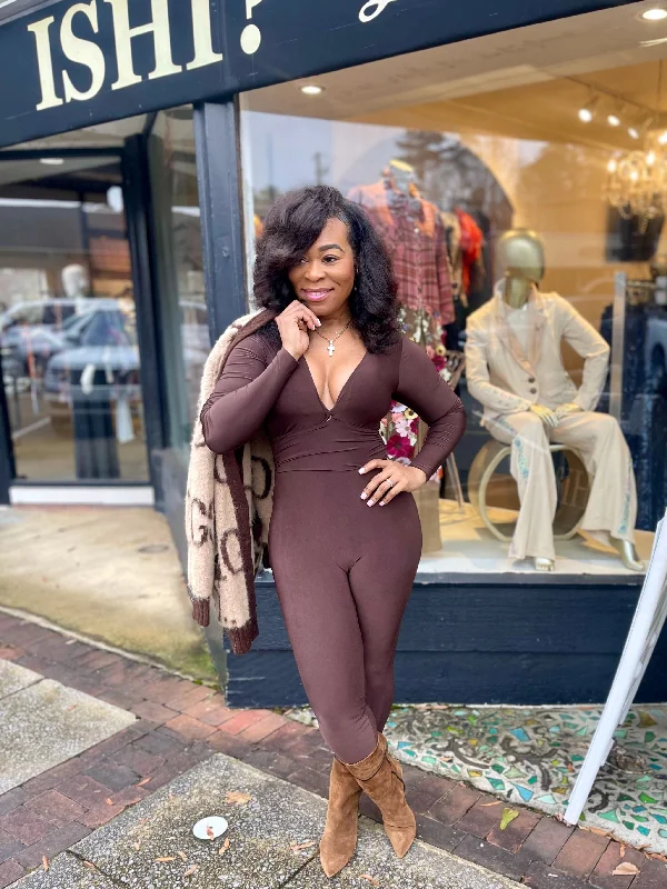 Choco Jumpsuit Feminine Women's Soft 