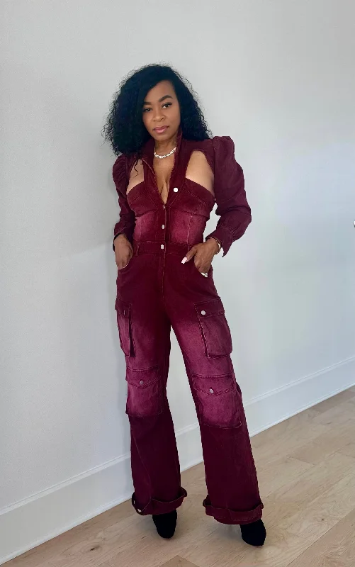 Cranberry Jumpsuit Cashmere
