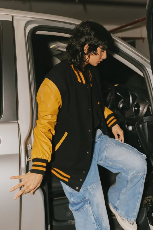Honeydew Varsity Jacket Sustainable Organic