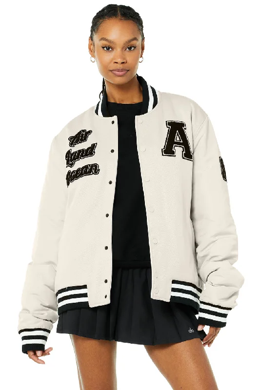 G.O.A.T Jacket - Bone Trendy Women's 