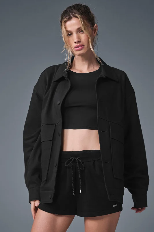 Unisex One Up Jacket - Black Refined Women's Classic 