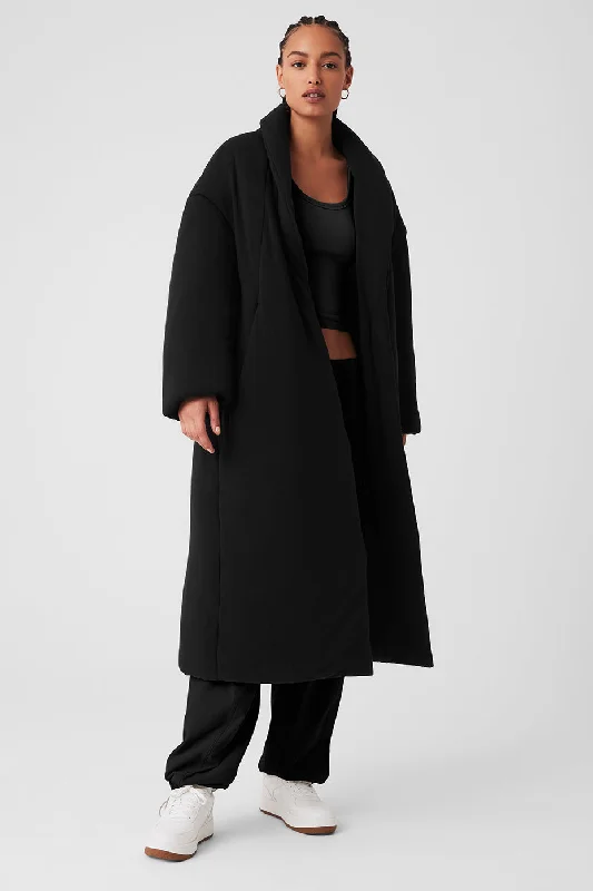 Quilted Perfection Puffer - Black Women