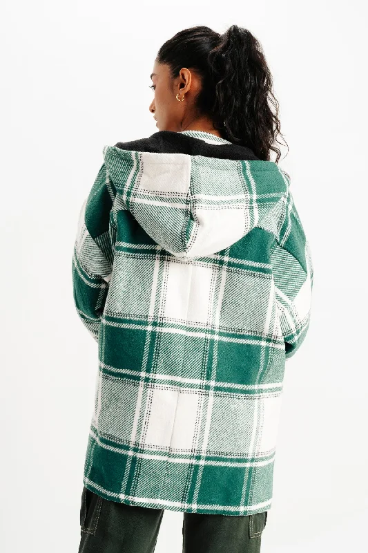 Unisex Green Jacket Classic Women's Pin - striped
