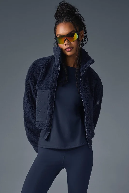 Sherpa Edge Bomber - Navy Practical Women's Multi - 